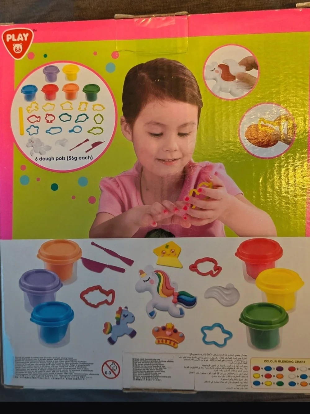 Unicorn Fantasy Dough Kit by Play - Pink